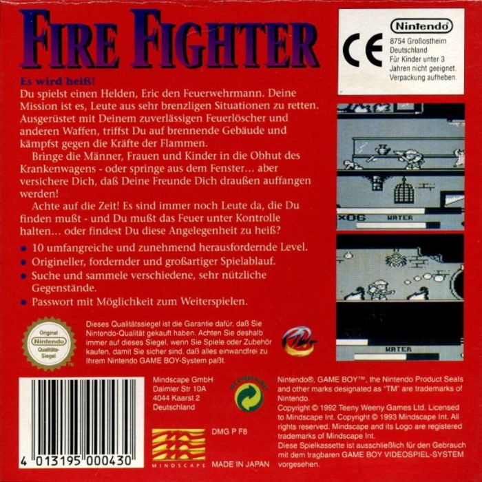 Fire Fighter - Dos