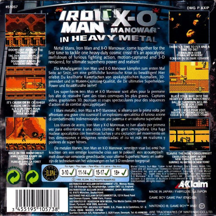 Iron Man / X-O Manowar in Heavy Metal - Dos