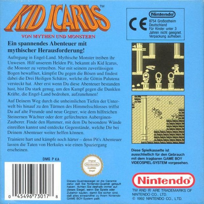 Kid Icarus : Of Myths and Monsters - Dos