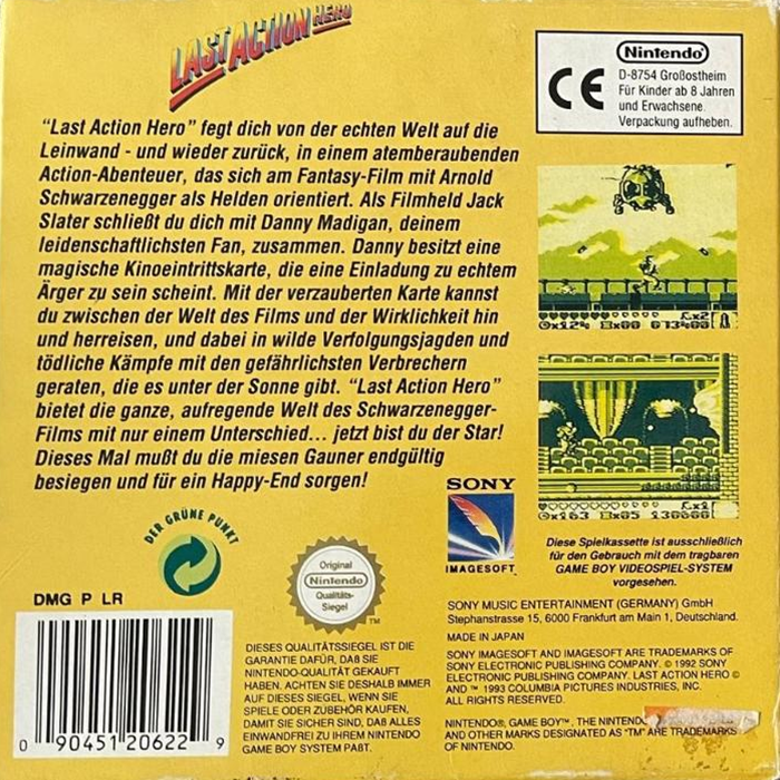 Last Action Hero - Dos