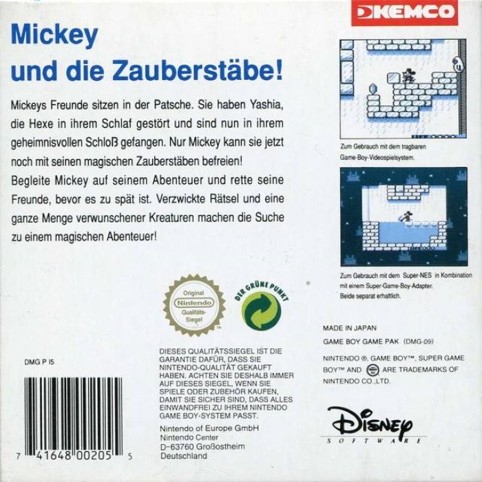 Mickey Mouse : Magic Wands - Dos