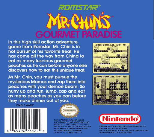 Mr. Chin's Gourmet Paradise - Dos