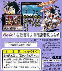 Nettou Samurai Spirits - Zankurou Musouken dos