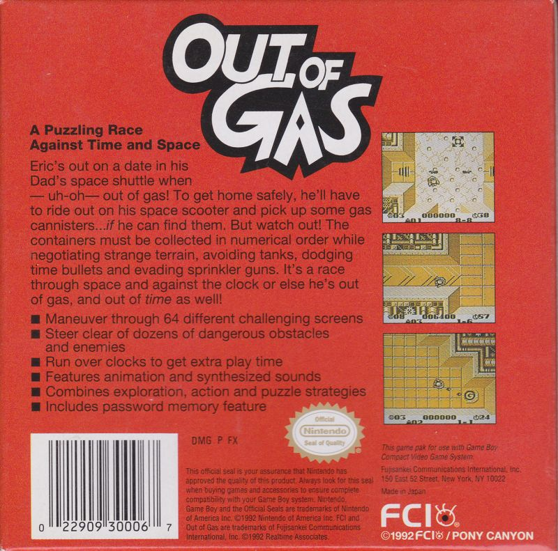 Out of Gas - Dos