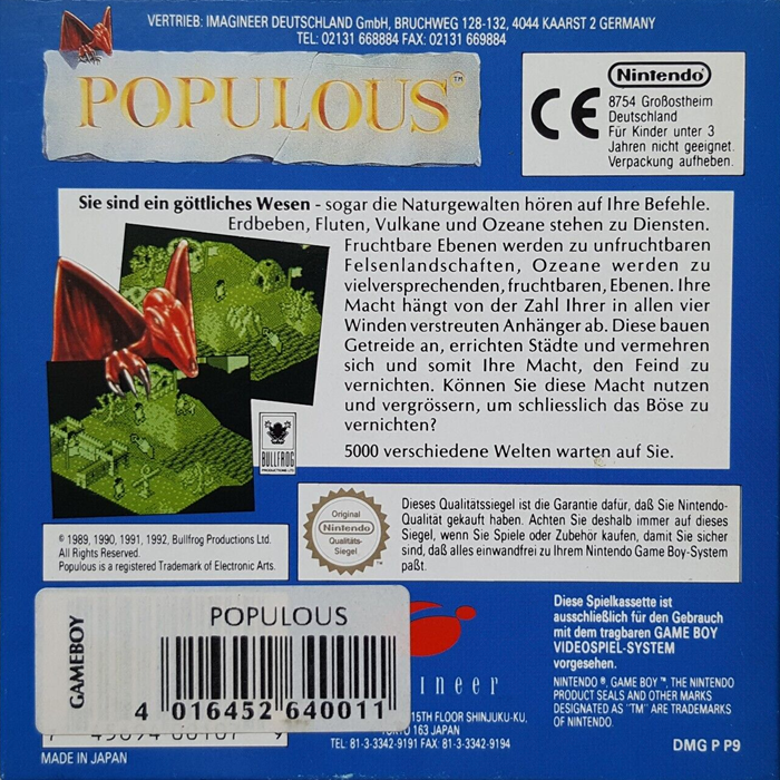 Populous - Dos
