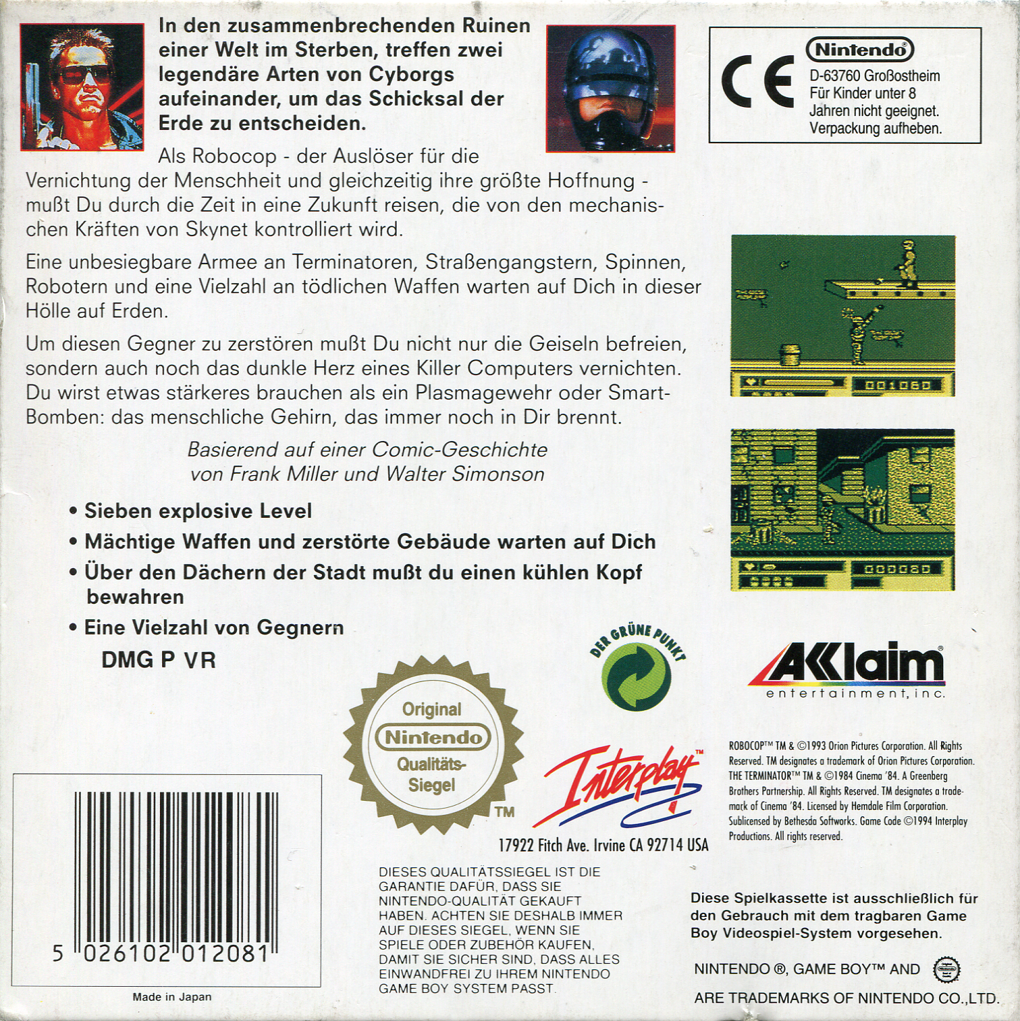 RoboCop versus The Terminator - Dos