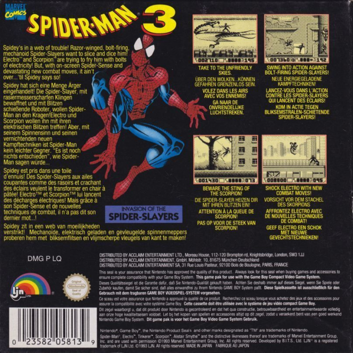 Spider-Man 3 : Invasion of the Spider-Slayers dos