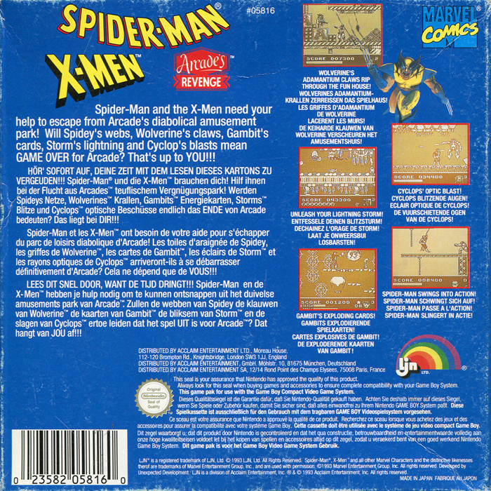 Spider-Man : X-Men dos