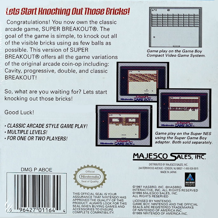 Super Breakout dos