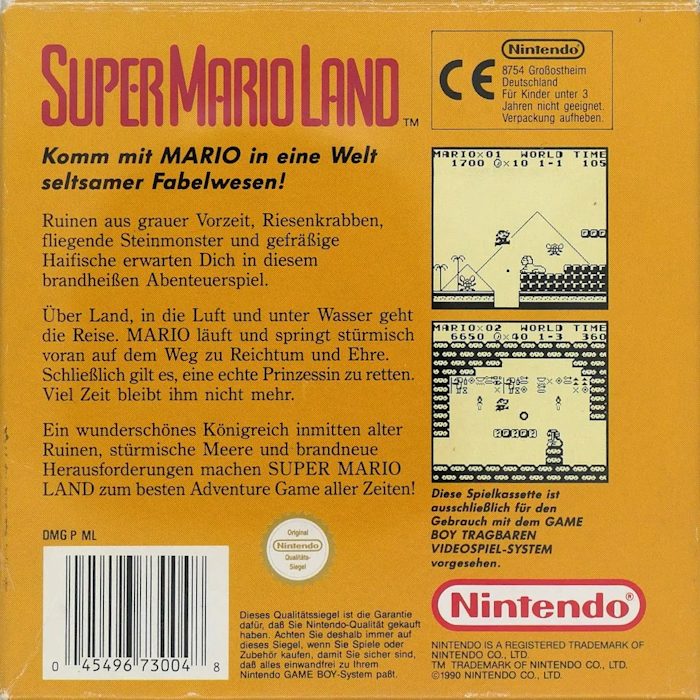 Super Mario Land - Dos