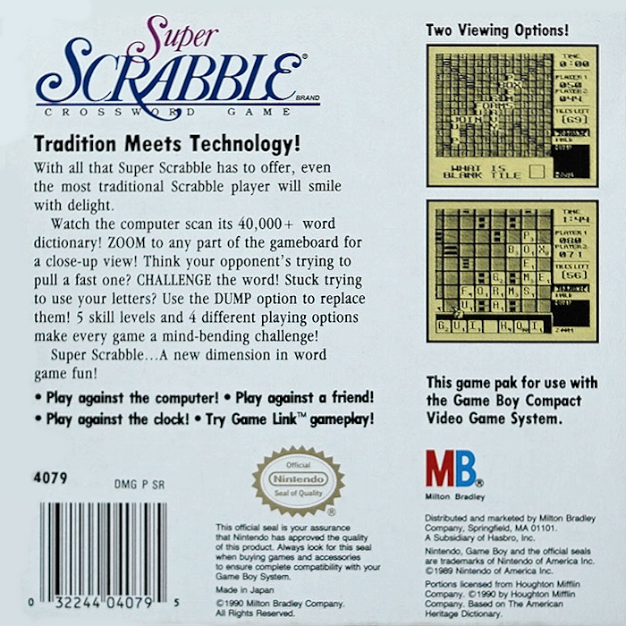 Super Scrabble - Dos