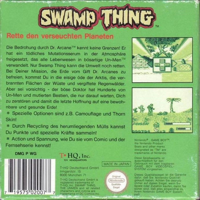 Swamp Thing - Dos