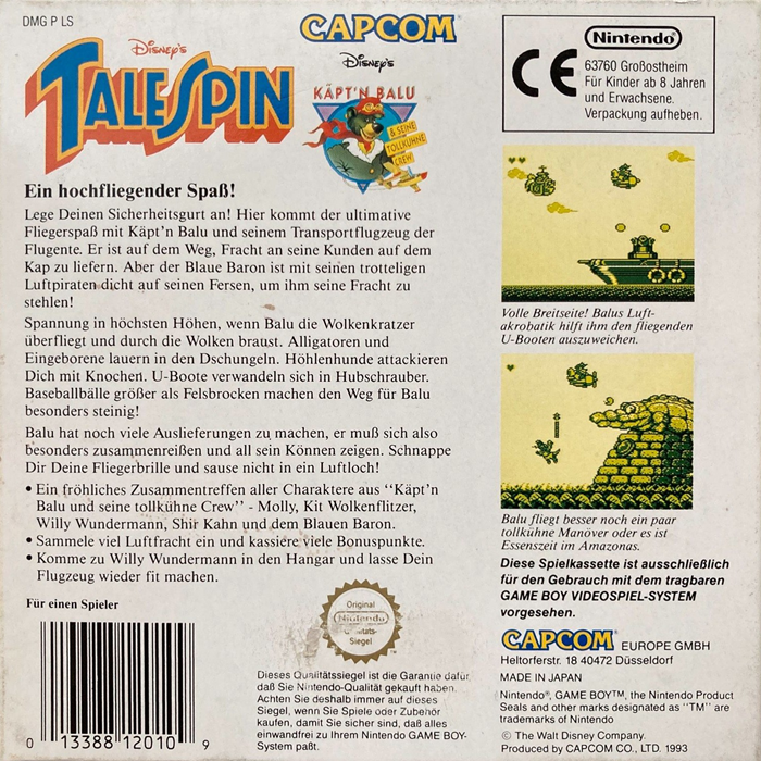 TaleSpin - Dos