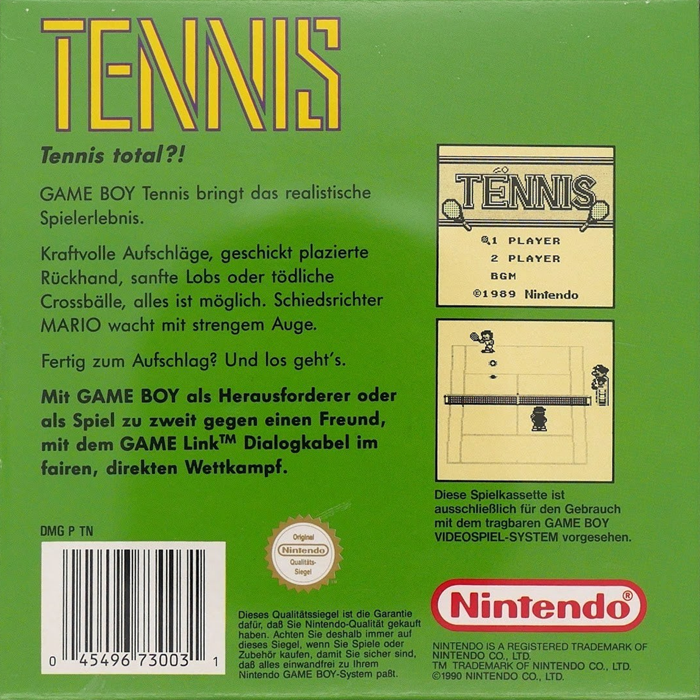 Tennis - Dos