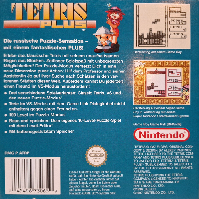 Tetris Plus dos