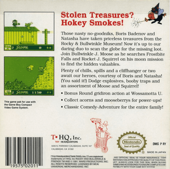 The Adventures of Rocky and Bullwinkle and Friends - Dos