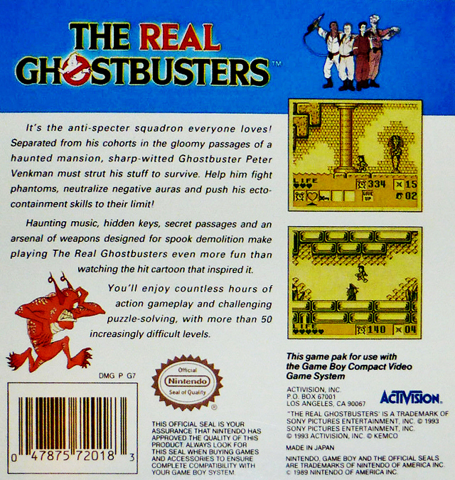 The Real Ghostbusters dos