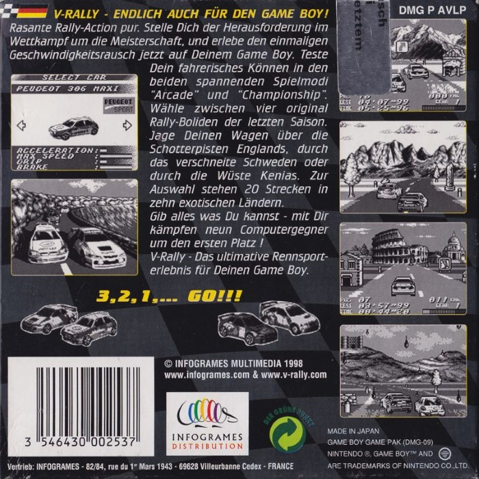 V-rally dos