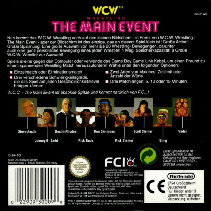WCW Main Event dos