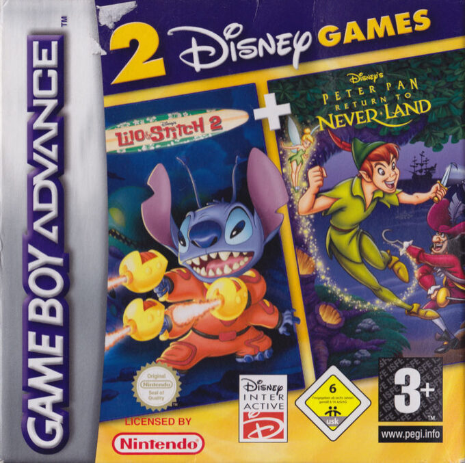 2 Games in 1 - Peter Pan & Lilo and Stitch 2