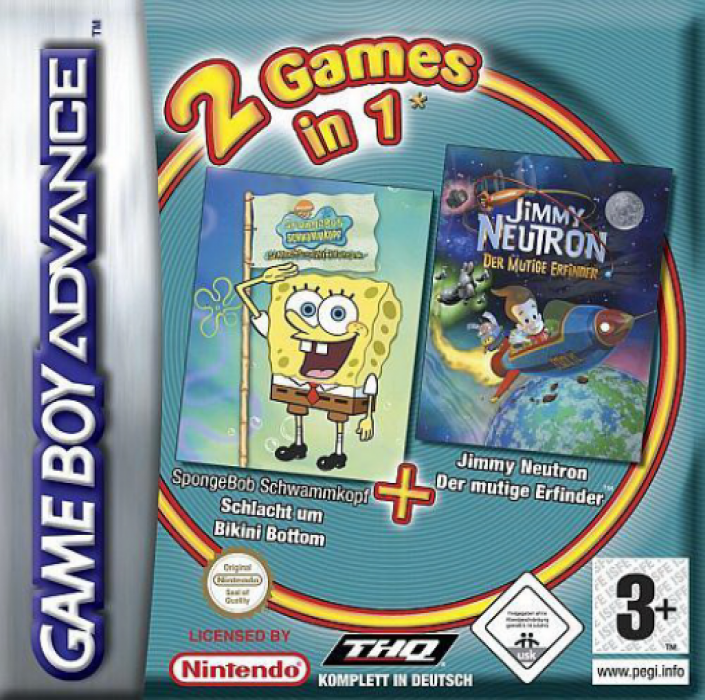 2 Games in 1 - SpongeBob SquarePants - Battle for