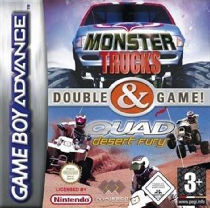 2-in-1 - Monster Trucks & Quad Desert Fury