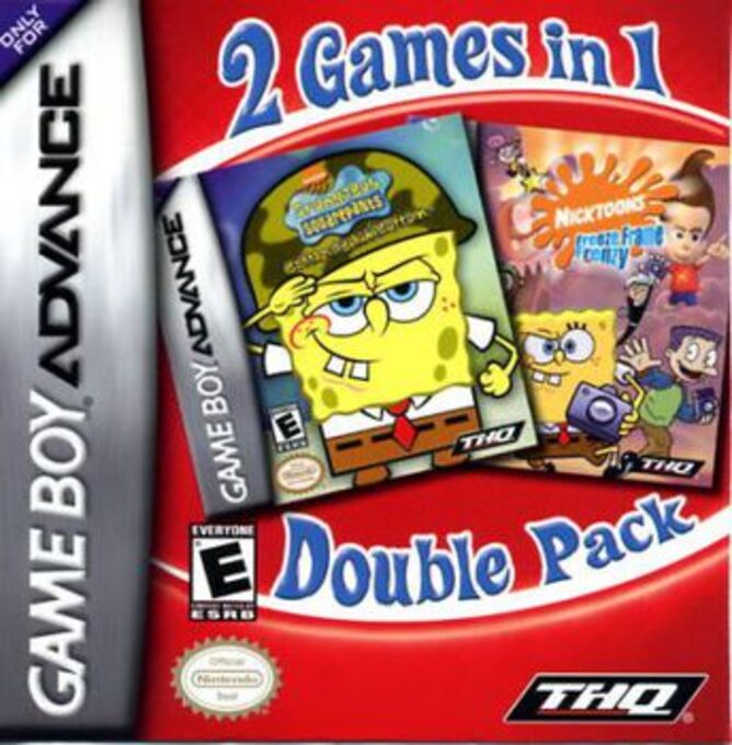 2-in-1 - SpongeBob SquarePants - Battle for Bikini Bottom & Nicktoons - Freeze Frame Frenzy