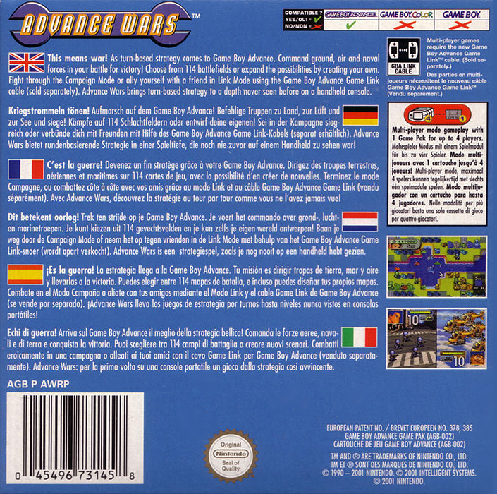 Advance Wars - Dos