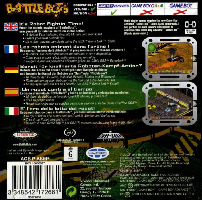 BattleBots - Beyond the BattleBox - Dos