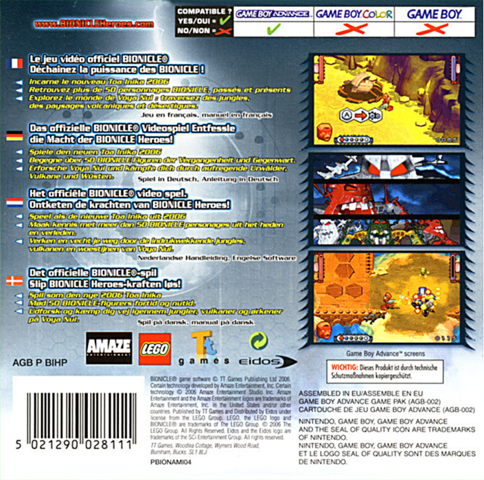 Bionicle Heroes - Dos