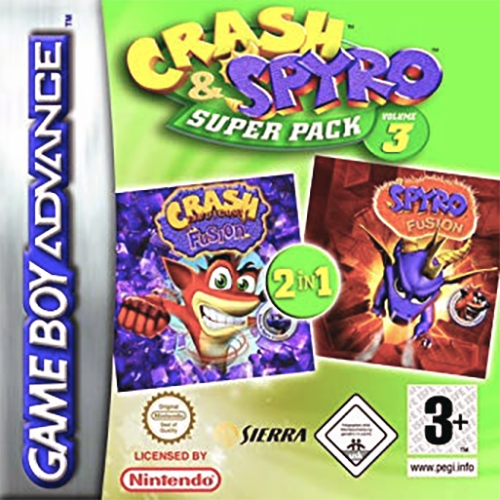Crash And Spyro Superpack - Spyro Orange - The Cortex Conspiracy + Crash Bandicoot Purple - Ripto's Rampage