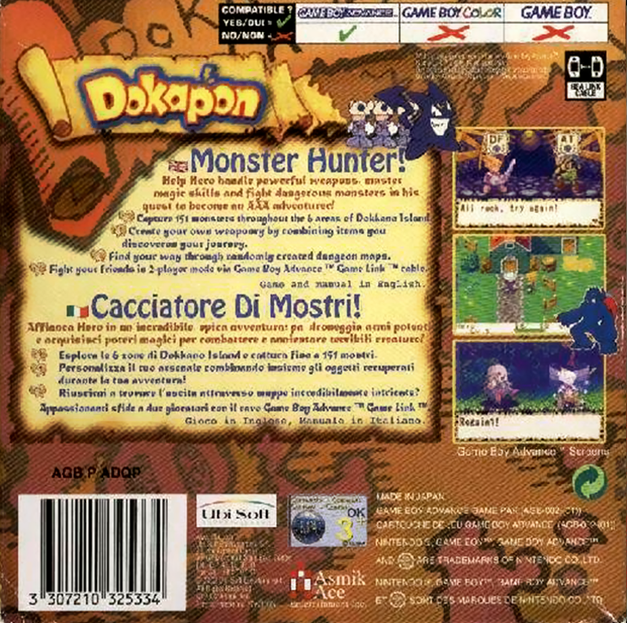 Dokapon : Monster Hunter dos