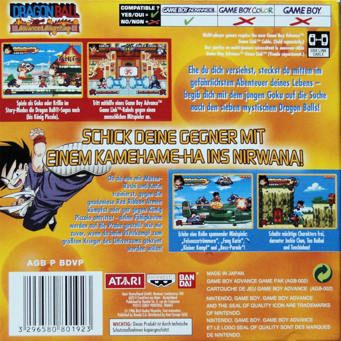 Dragon Ball : Advanced Adventure dos
