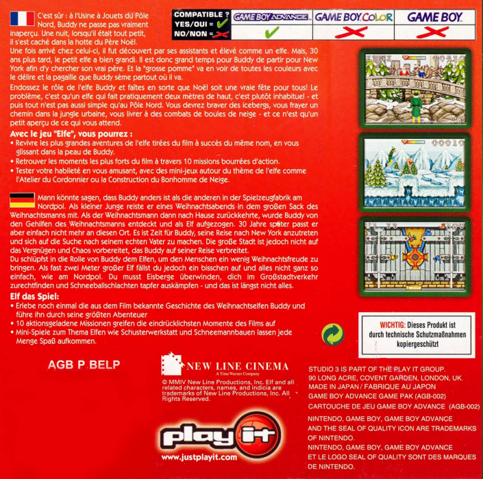 Elf : The Movie - Dos