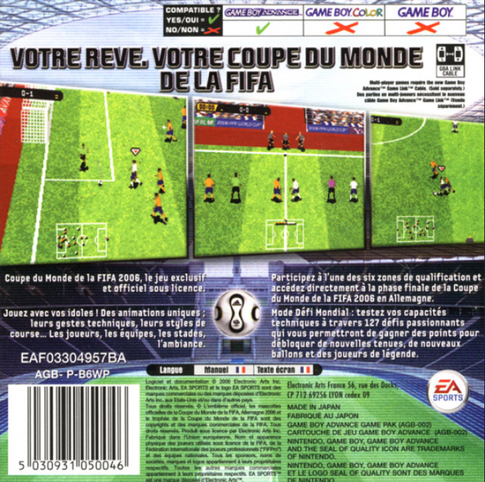 FIFA World Cup : Germany 2006 - Dos