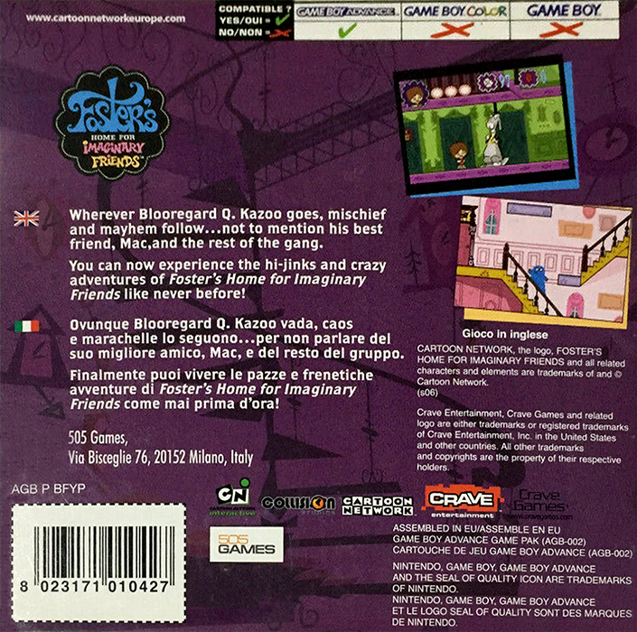 Foster's Home for Imaginary Friends dos