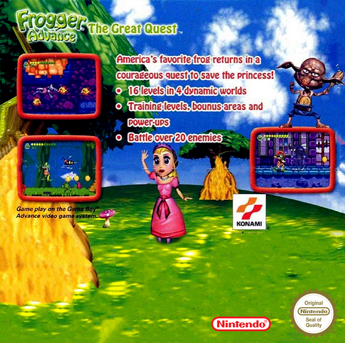 Frogger Advance : The Great Quest - Dos