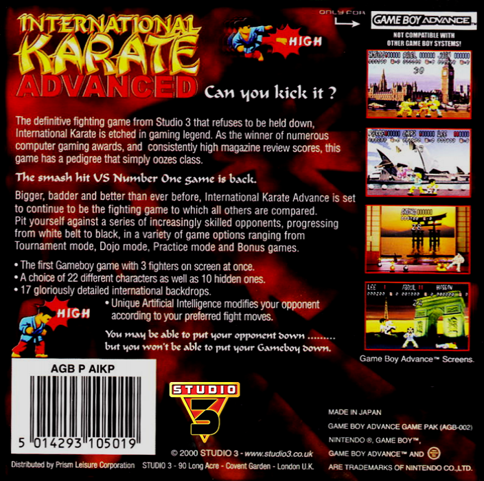 International Karate Advanced dos