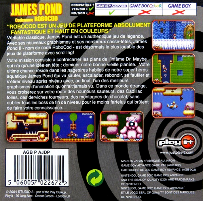 James Pond : Codename RoboCod - Dos