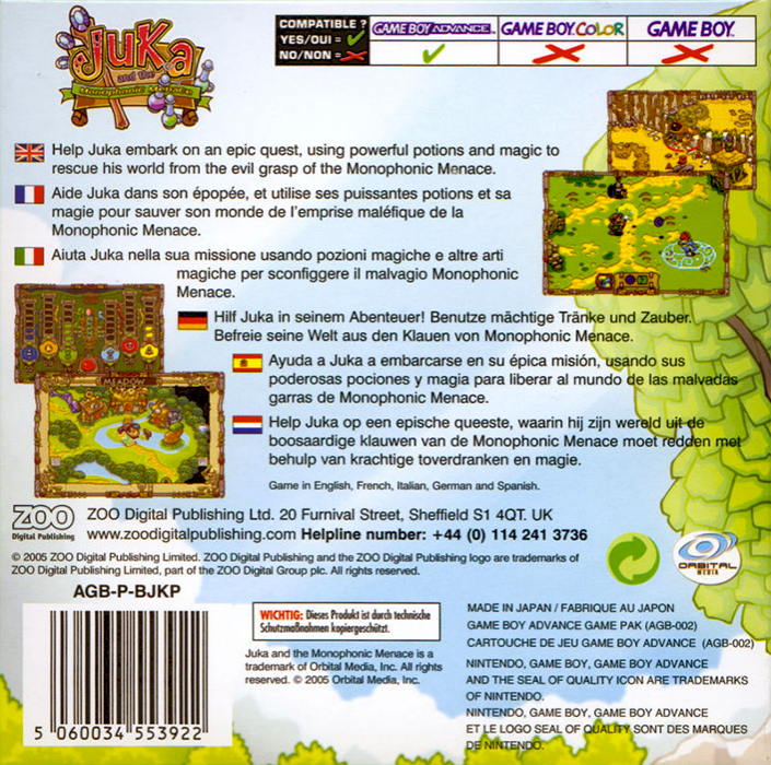 Juka and the Monophonic Menace dos