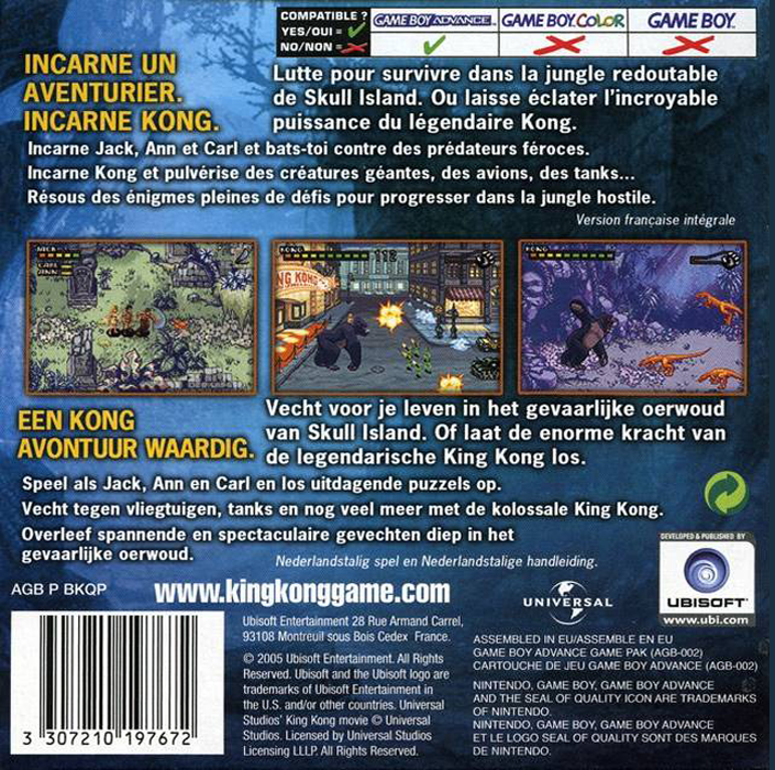 Kong : The 8th Wonder of the World dos