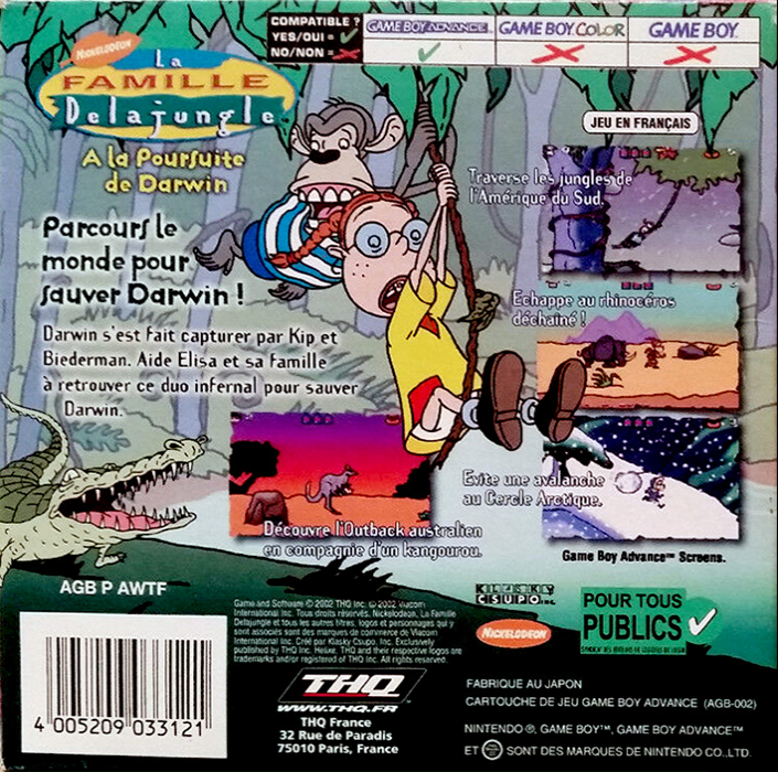 La Famille Delajungle : A la poursuite de Darwin dos