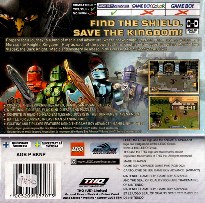 LEGO Knights Kingdom dos