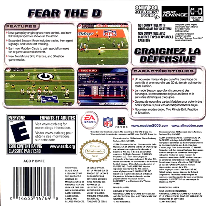 Madden NFL 2002 - Dos