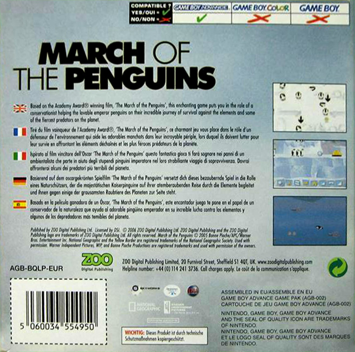 March of the Penguins dos