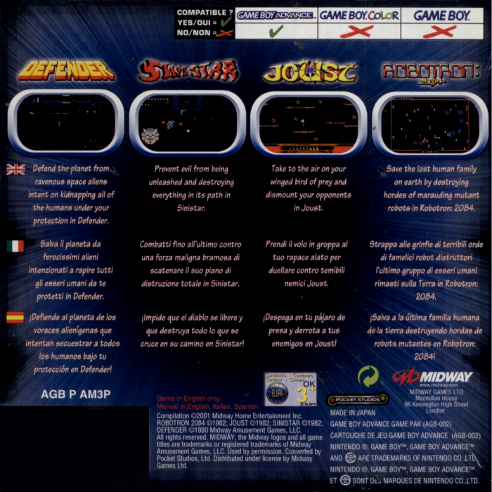 Midway's Greatest Arcade Hits - Dos