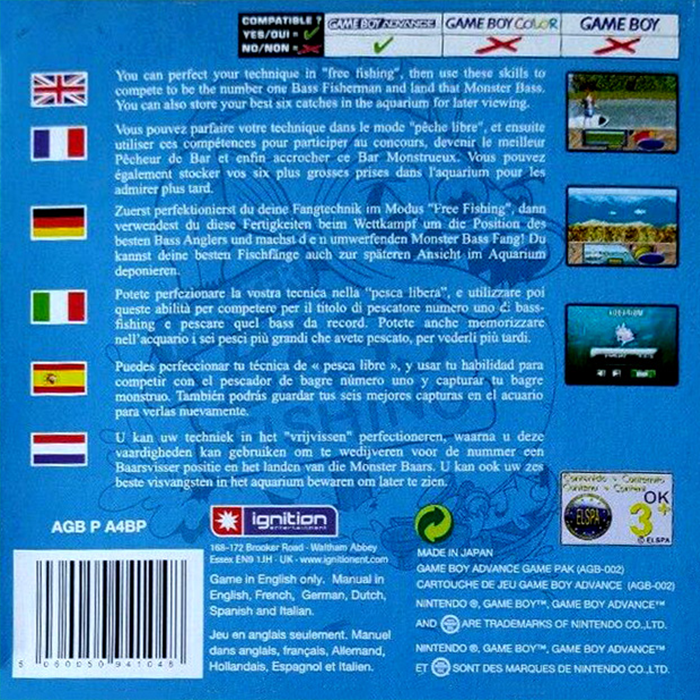 Monster! Bass Fishing - Dos