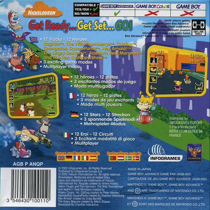 NickToons Racing - Dos