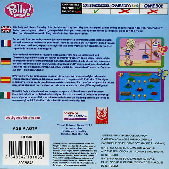 Polly Pocket! : Super Splash Island - Dos