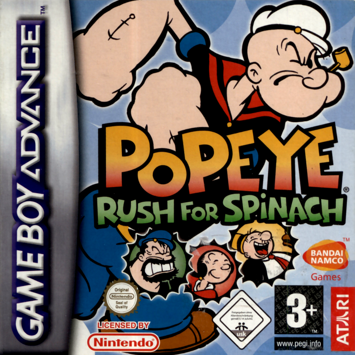Popeye : Rush for Spinach